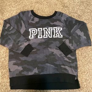 PINK, Scoop Neck Sweater